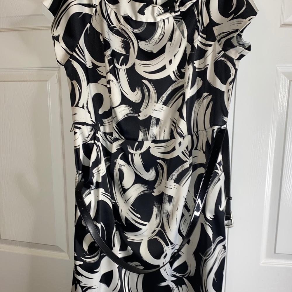 Black and White Dress